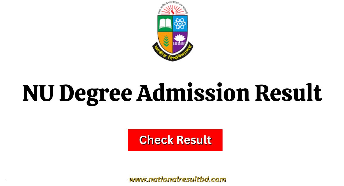 nu degree admission result