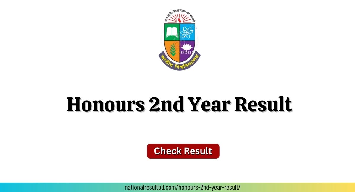 honours 2nd year result